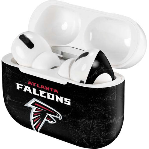 NFL Atlanta Falcons Distressed Apple AirPods Pro Skin