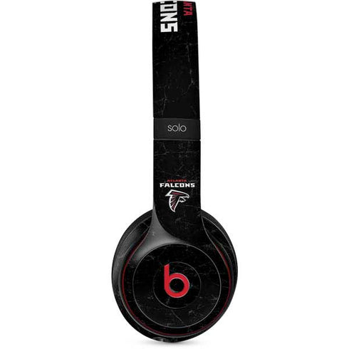 NFL Atlanta Falcons Distressed Beats Solo 3 Wireless Skin