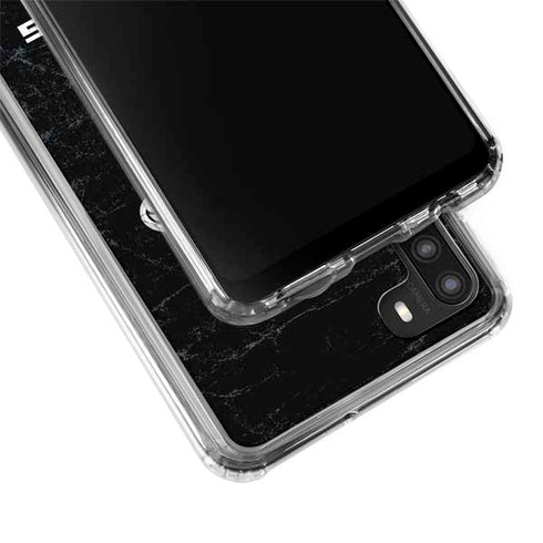 NFL Atlanta Falcons Distressed Galaxy A21 Clear Case