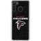NFL Atlanta Falcons Distressed Galaxy A21 Clear Case