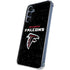 NFL Atlanta Falcons Distressed Galaxy A55 5G Clear Case