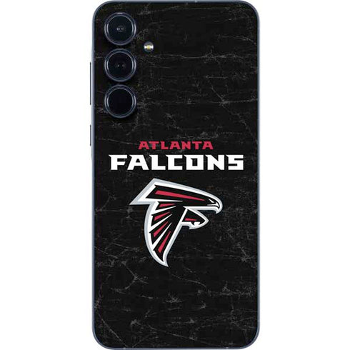 NFL Atlanta Falcons Distressed Galaxy A55 5G Skin