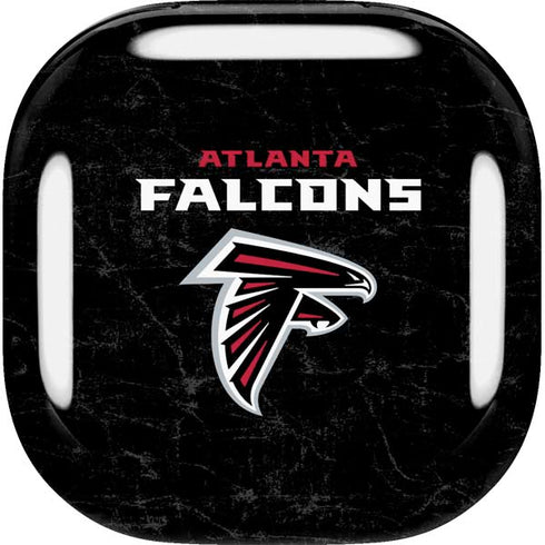 NFL Atlanta Falcons Distressed Galaxy Buds Live Skin