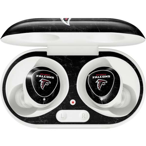 NFL Atlanta Falcons Distressed Galaxy Buds Plus Skin