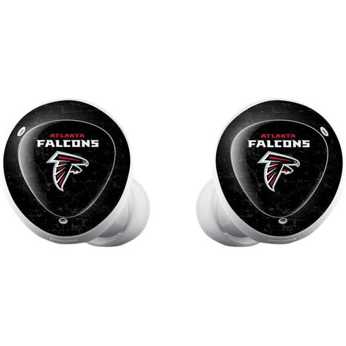 NFL Atlanta Falcons Distressed Galaxy Buds Plus Skin
