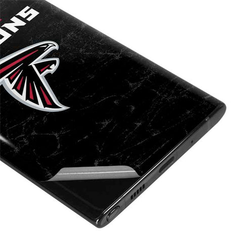 NFL Atlanta Falcons Distressed Galaxy Note 10 Plus Skin