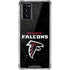 NFL Atlanta Falcons Distressed Galaxy Note20 5G Clear Case