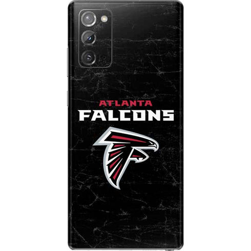 NFL Atlanta Falcons Distressed Galaxy Note20 5G Skin