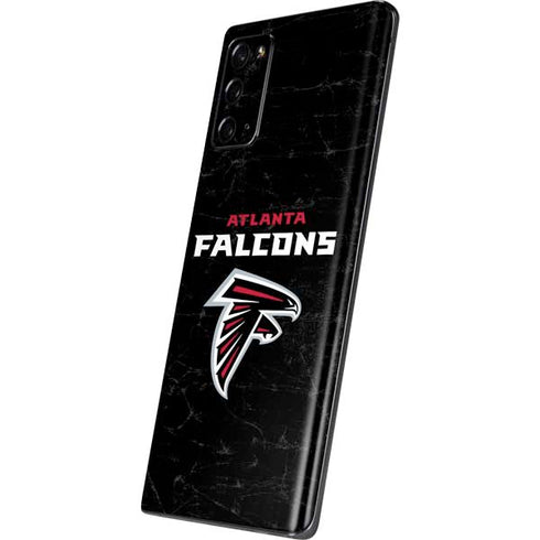 NFL Atlanta Falcons Distressed Galaxy Note20 5G Skin