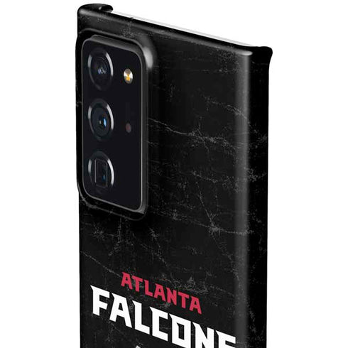 NFL Atlanta Falcons Distressed Galaxy Note20 Ultra 5G Lite Case