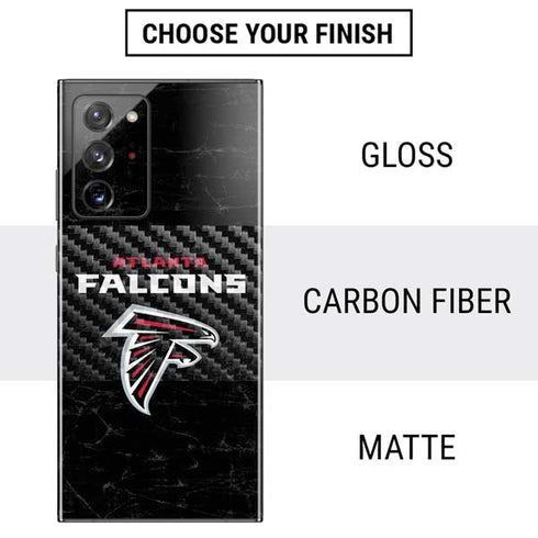 NFL Atlanta Falcons Distressed Galaxy Note20 Ultra 5G Skin