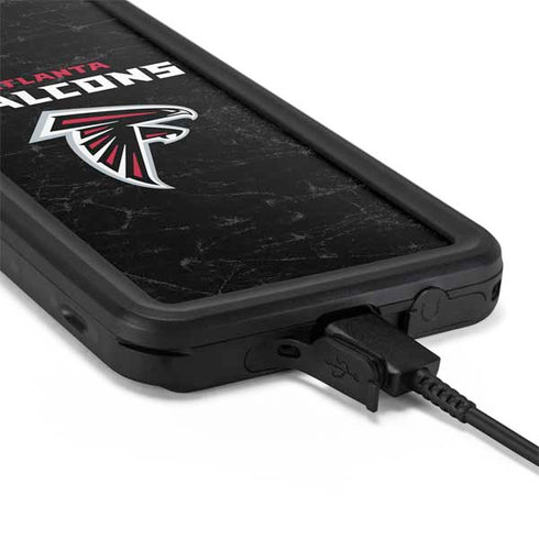 NFL Atlanta Falcons Distressed Galaxy S20 Plus Waterproof Case