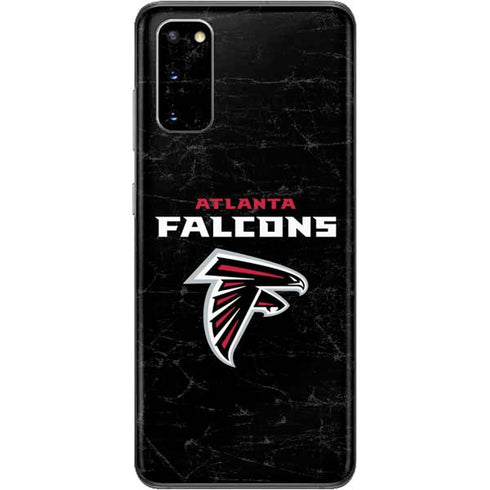 NFL Atlanta Falcons Distressed Galaxy S20 Skin