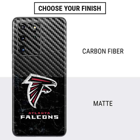 NFL Atlanta Falcons Distressed Galaxy S20 Ultra 5G Skin