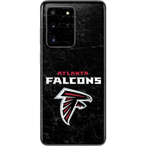 NFL Atlanta Falcons Distressed Galaxy S20 Ultra 5G Skin