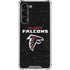 NFL Atlanta Falcons Distressed Galaxy S24 FE Clear Case