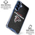 NFL Atlanta Falcons Distressed Galaxy S25 Plus Clear Case