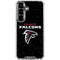 NFL Atlanta Falcons Distressed Galaxy S26 Clear Case