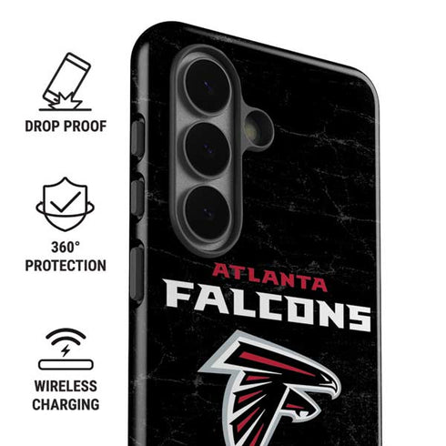 NFL Atlanta Falcons Distressed Galaxy S26 Plus Impact Case