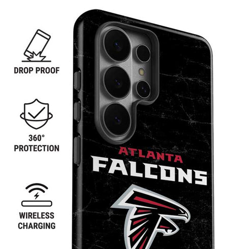 NFL Atlanta Falcons Distressed Galaxy S26 Ultra Impact Case