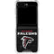 NFL Atlanta Falcons Distressed Galaxy Z Flip6 Clear Case