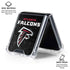 NFL Atlanta Falcons Distressed Galaxy Z Flip6 Clear Case