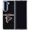 NFL Atlanta Falcons Distressed Galaxy Z Fold6 Clear Case