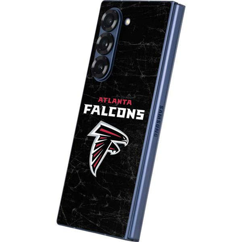 NFL Atlanta Falcons Distressed Galaxy Z Fold6 Skin