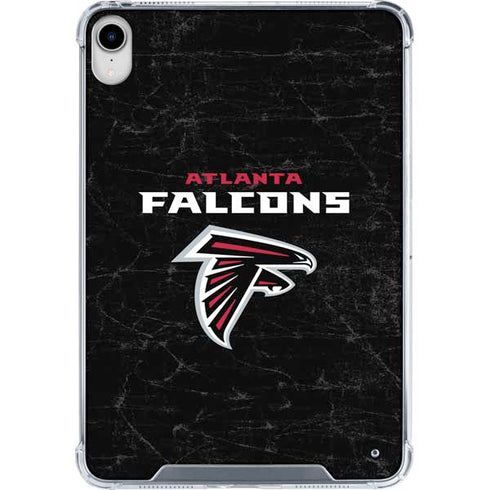 NFL Atlanta Falcons Distressed iPad 11th Gen (2025) Clear Case