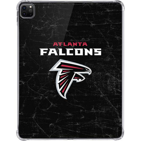 NFL Atlanta Falcons Distressed iPad Pro 11in (2024) Clear Case