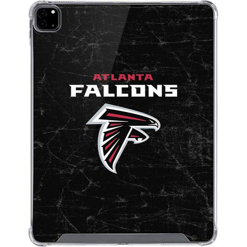 NFL Atlanta Falcons Distressed iPad Pro 12.9in (2020) Clear Case