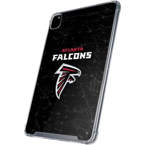 NFL Atlanta Falcons Distressed iPad Pro 12.9in (2020) Clear Case