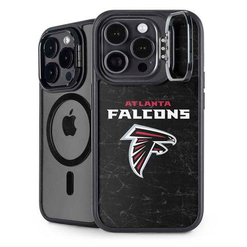 NFL Atlanta Falcons Distressed iPhone 14 Pro Max Kickstand Case