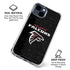 NFL Atlanta Falcons Distressed iPhone 15 Clear Case