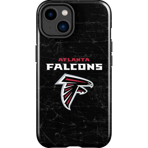 NFL Atlanta Falcons Distressed iPhone 15 Impact Case