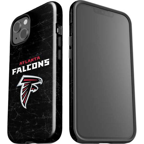 NFL Atlanta Falcons Distressed iPhone 15 Impact Case