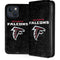 NFL Atlanta Falcons Distressed iPhone 15 Plus Folio Case
