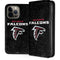 NFL Atlanta Falcons Distressed iPhone 15 Pro Max Folio Case