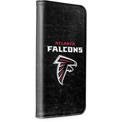NFL Atlanta Falcons Distressed iPhone 15 Pro Max Folio Case