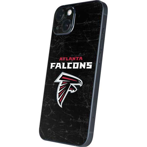 NFL Atlanta Falcons Distressed iPhone 15 Skin