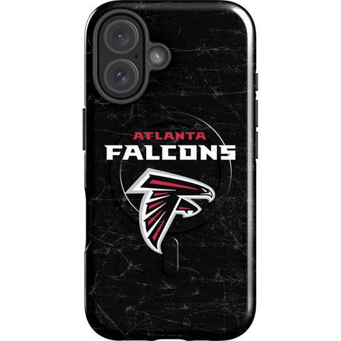 NFL Atlanta Falcons Distressed iPhone 16 Magsafe Impact Case