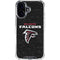 NFL Atlanta Falcons Distressed iPhone 16 Plus Clear Case