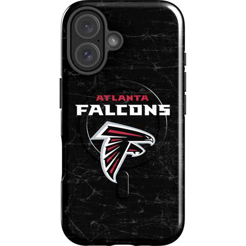NFL Atlanta Falcons Distressed iPhone 16 Plus Magsafe Impact Case
