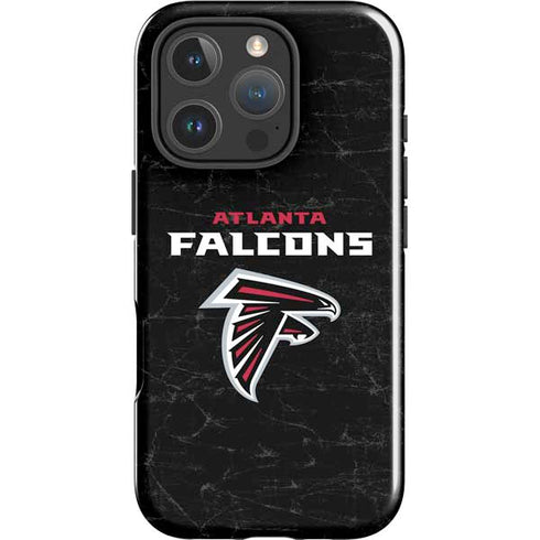 NFL Atlanta Falcons Distressed iPhone 16 Pro Impact Case