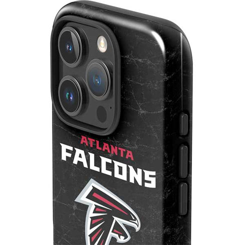 NFL Atlanta Falcons Distressed iPhone 16 Pro Impact Case