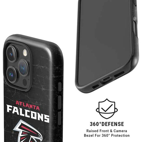 NFL Atlanta Falcons Distressed iPhone 16 Pro Magsafe Impact Case