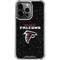 NFL Atlanta Falcons Distressed iPhone 16 Pro Max Clear Case