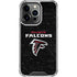 NFL Atlanta Falcons Distressed iPhone 16 Pro Max Clear Case
