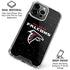 NFL Atlanta Falcons Distressed iPhone 16 Pro Max Clear Case
