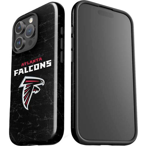 NFL Atlanta Falcons Distressed iPhone 16 Pro Max Impact Case